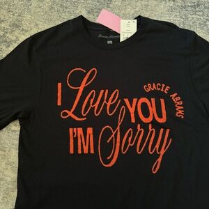 New with tags Gracie Abrams graphic tee